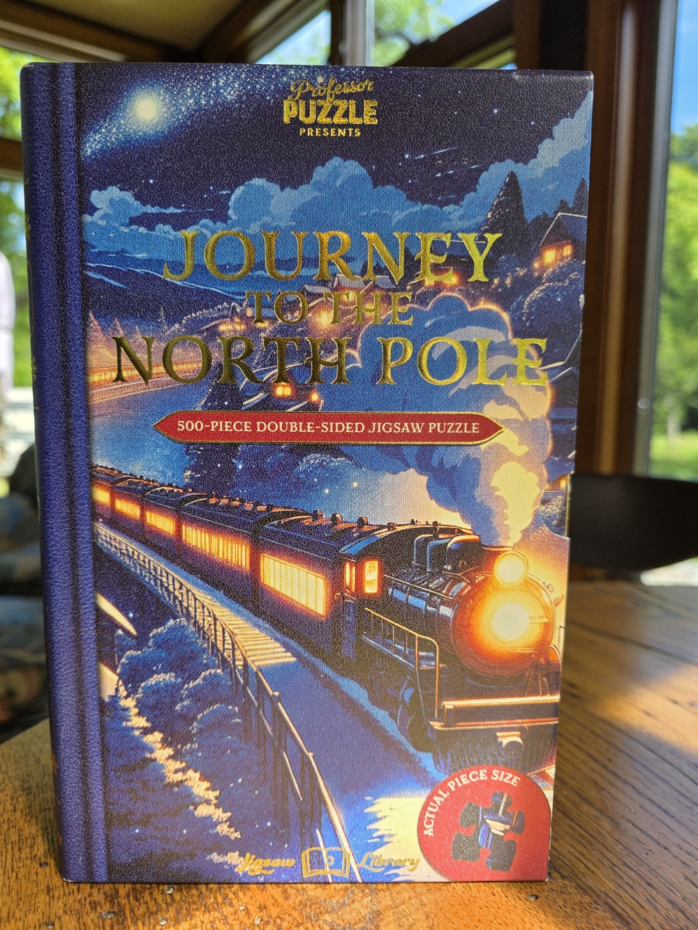 Professor Puzzle Journey to the North Pole Jigsaw Puzzle - Double-sided